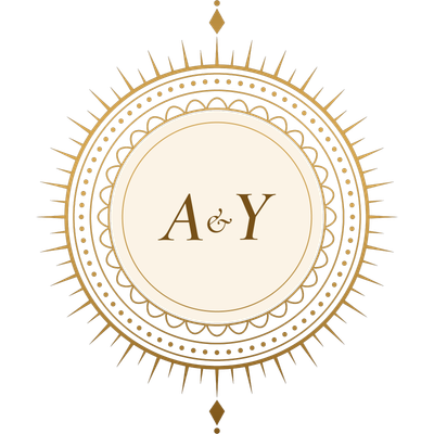 Official A&Y wedding monogram